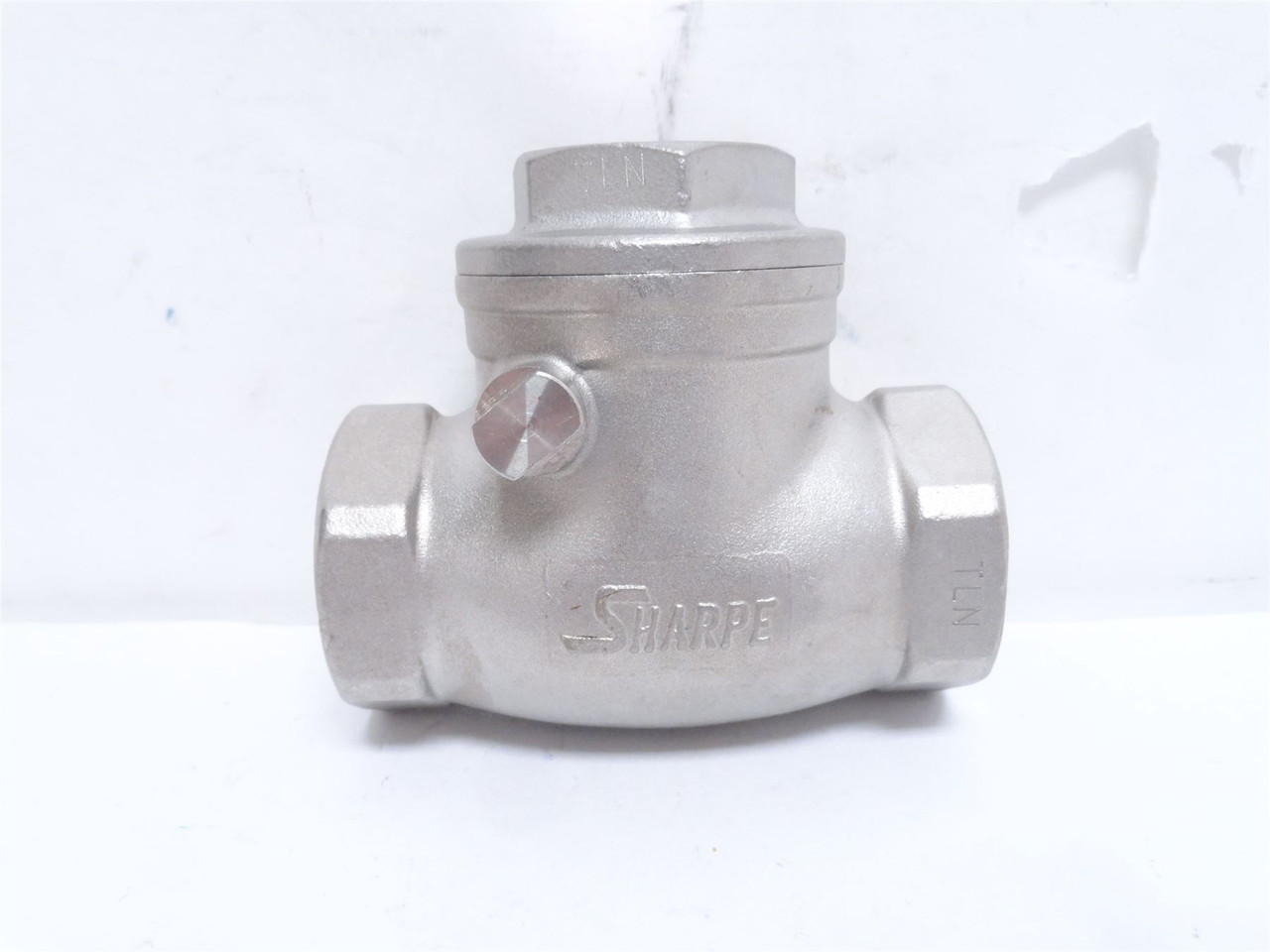 Sharpe 20276-1; Swing Check Valve; SS-316; 1NPT; 200PSI Sharpe 20276-1; Swing Check Valve; SS-316; 1NPT; 200PSI