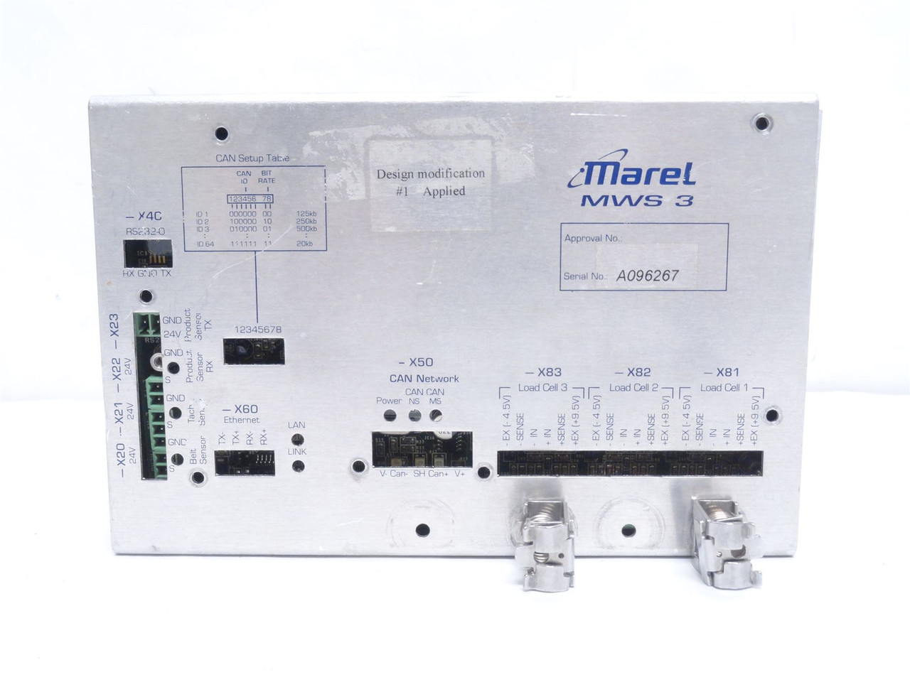 Marel MWS 3; Controller Module; Good Core For Rebuild