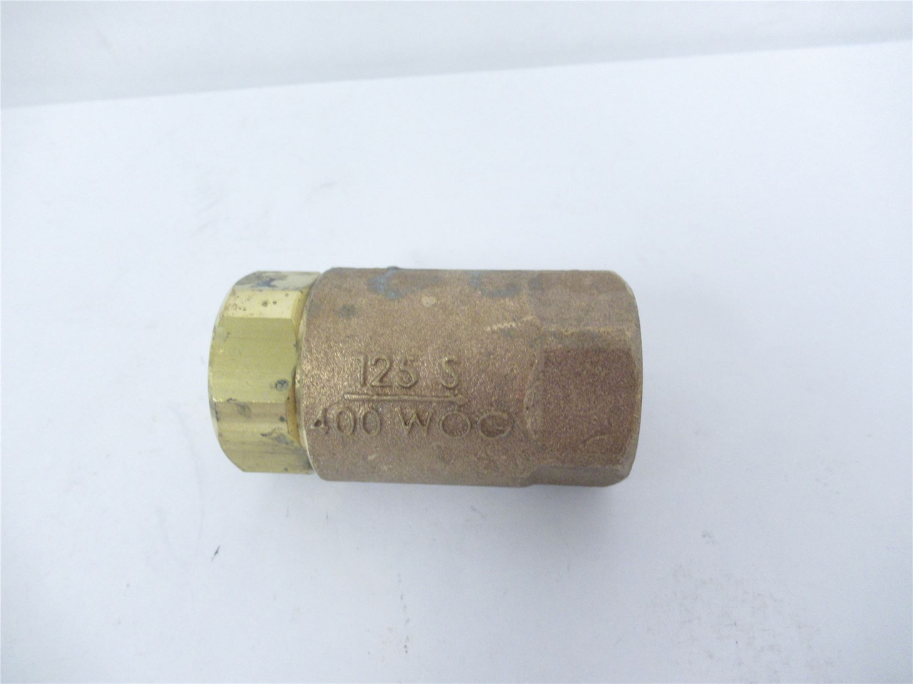 Apollo 61-105-01; Valve Bronze Check 1" RPTFE Ball Cone