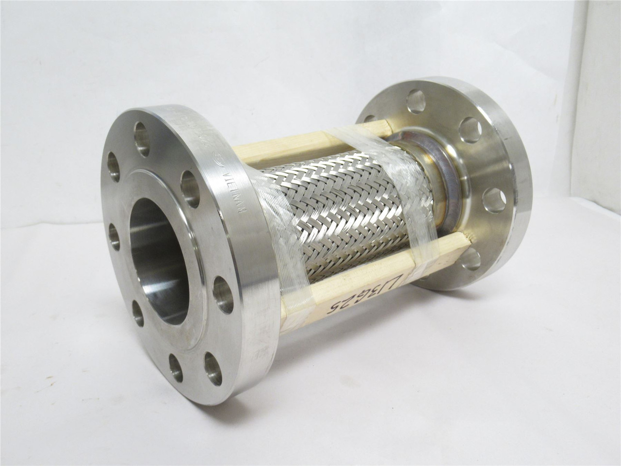 Hose Master G400FXFL120; Flanged Flex Hose; SS-304; 4"ID