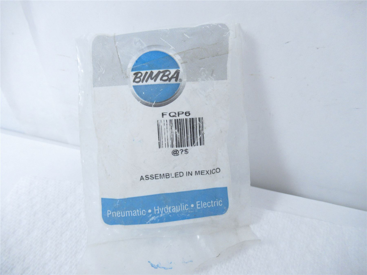 Bimba FQP6; Pneumatic Regulator Flow Control 3/8"OD 3/8NPT