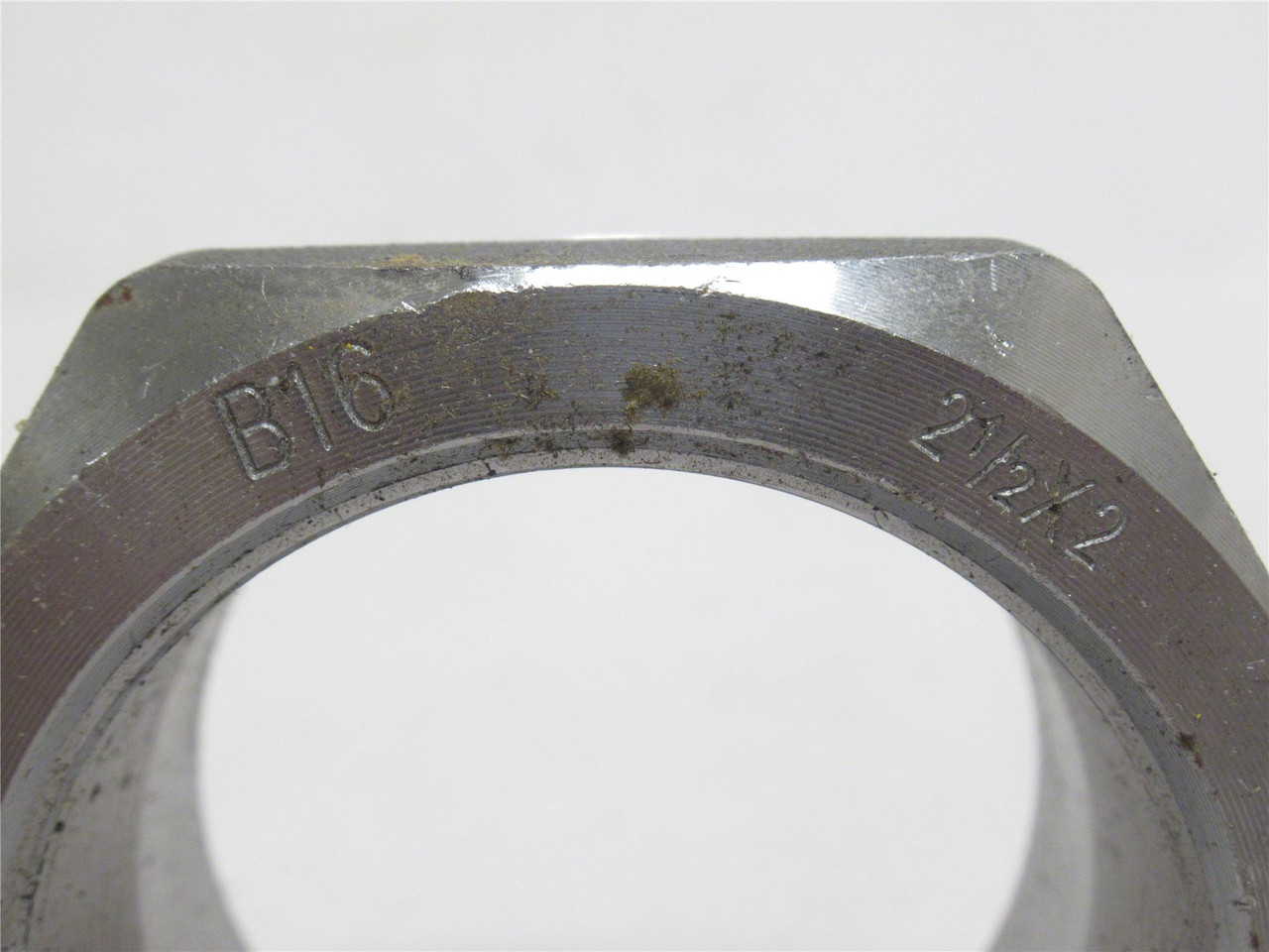 MFG- 42HB3024020; Steel Hex Reducer Bushing; 2-1/2NPT x 2NPT