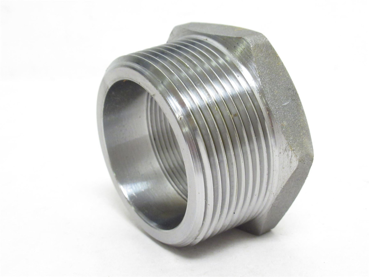 MFG- 42HB3024020; Steel Hex Reducer Bushing; 2-1/2NPT x 2NPT