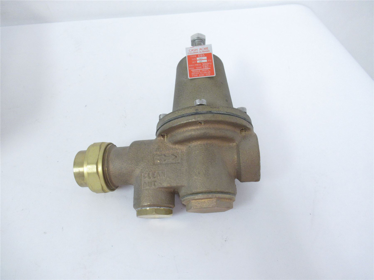 Cash Acme 22151-0045; Valve Pressure Regulating w/return 3/4"