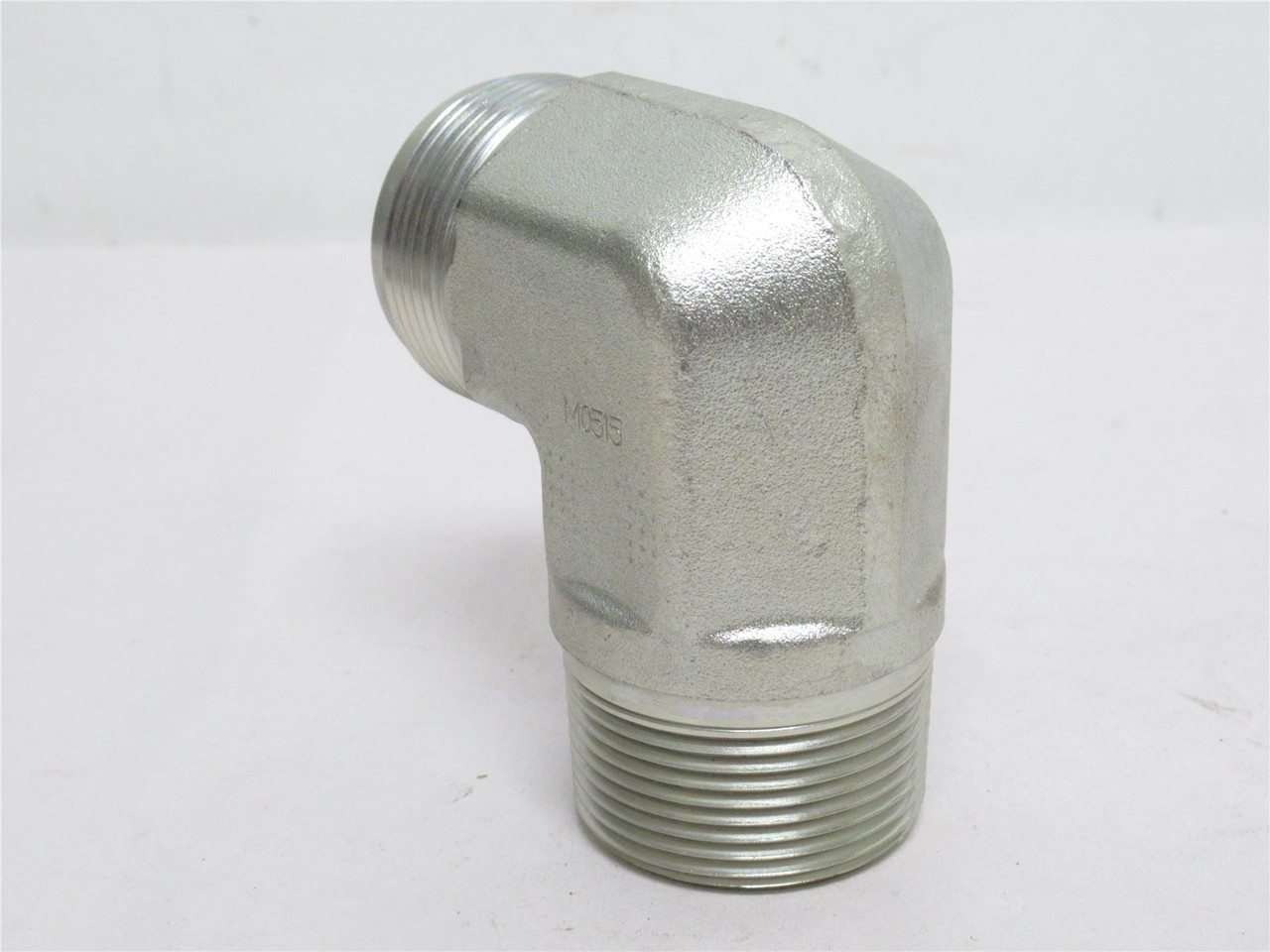 Parker 20 CTX-S; Fitting 90Deg Elbow; 1-1/4NPT to 1-1/4JIC