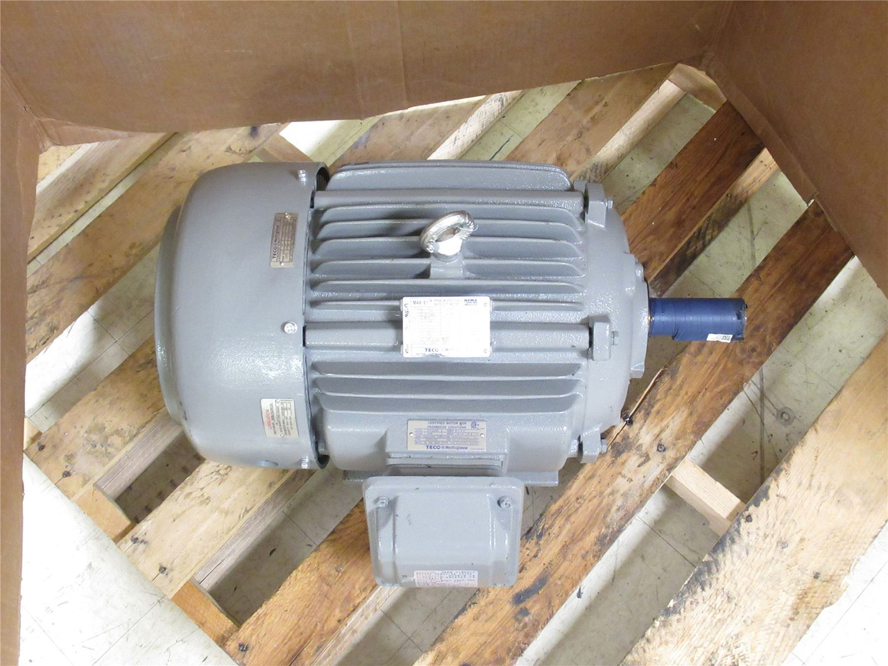 Westinghouse EP0154; AC Motor EHH8N 15HP 230/460VAC 1765RPM