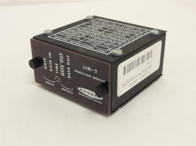 Banner LIM-2; Inspection Module; 10-30VDC In; 8-Pin