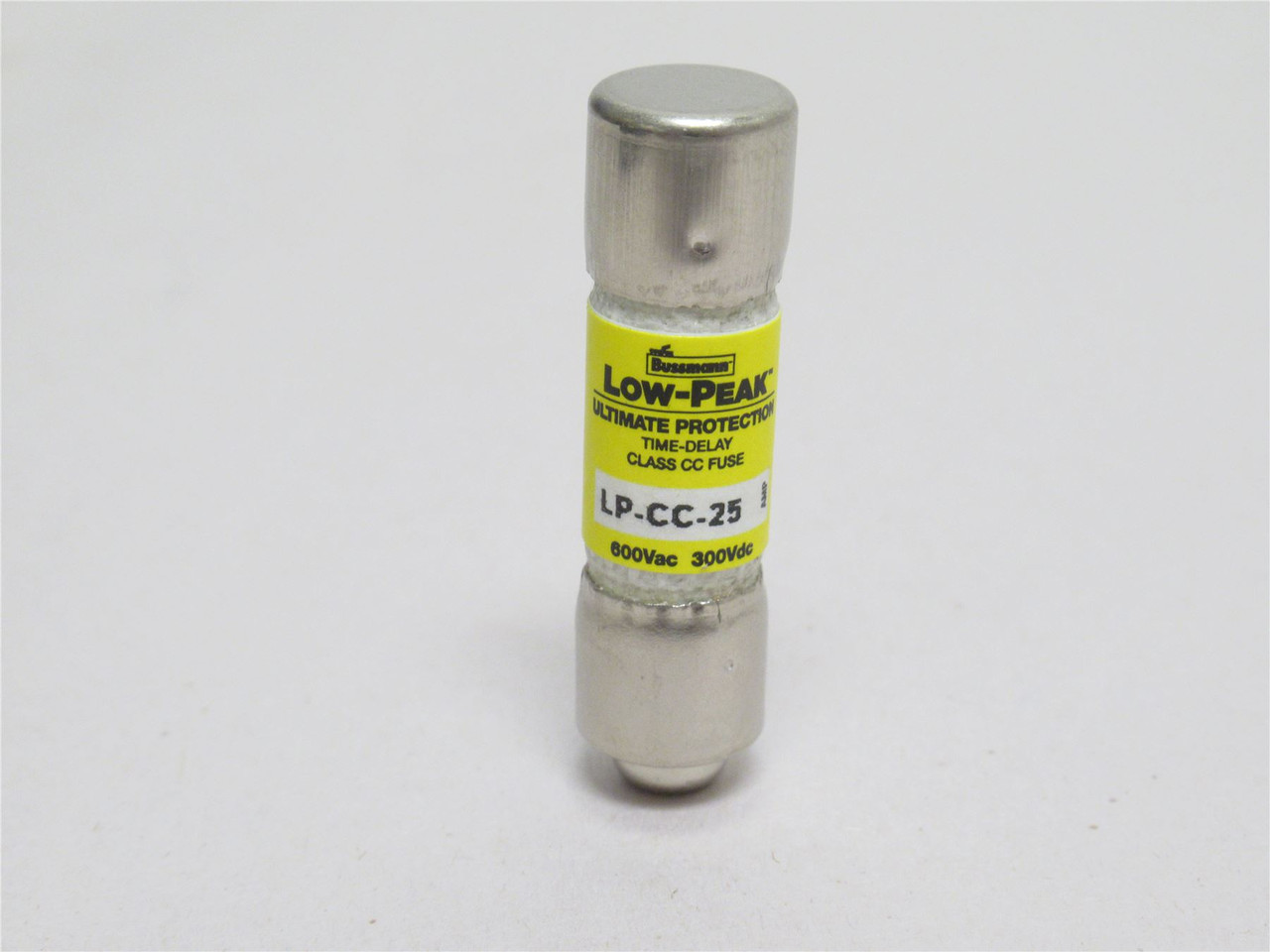 Bussmann LP-CC-25; Time Delay Fuse 25A 600VAC; 300VDC