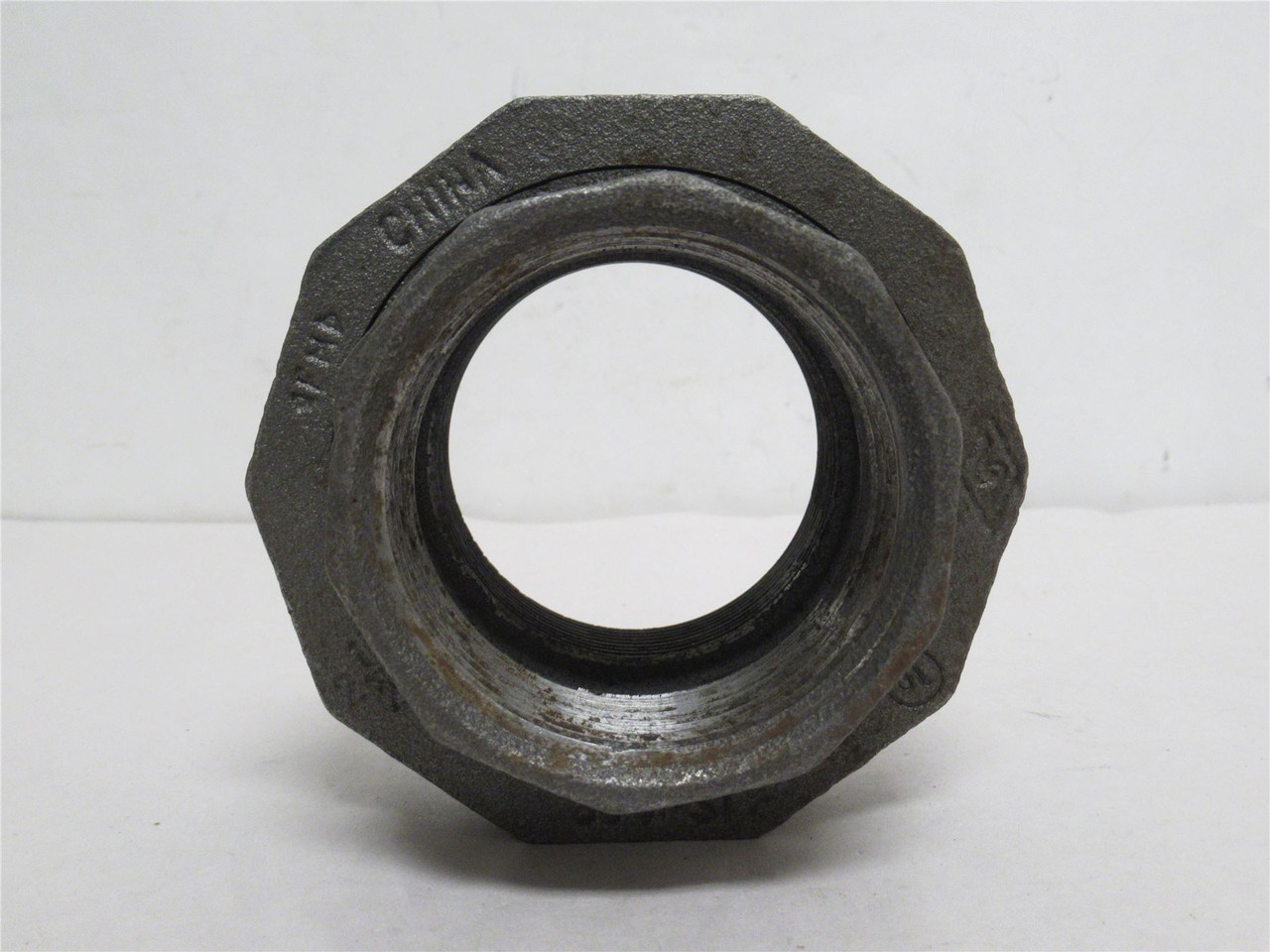 Industry-Std 1LCB2; Malleable Iron Pipe Coupler; 2-1/2NPT