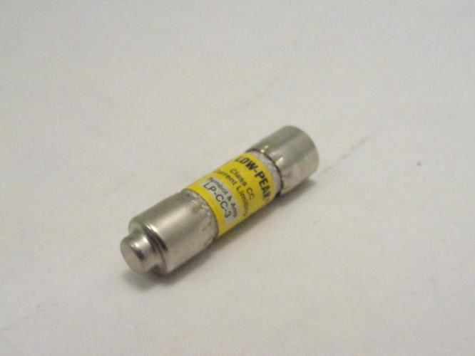 Bussmann LP-CC-3; Fuse; 3 Amp 600V