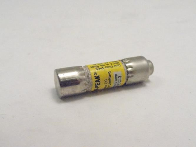 Bussmann LP-CC-3; Fuse; 3 Amp 600V