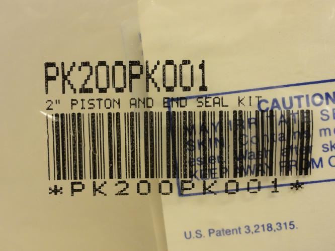 Parker PK200PK001; Piston End And Seal Kit; Size: 2"