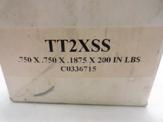 Zero-Max TT2X 0.75; TORQ-TENDER Coupler; 3/4"ID