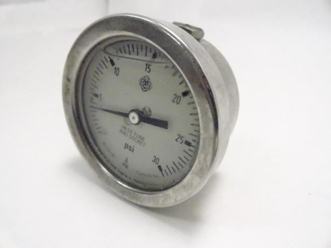 McDaniel Controls KBU 1/4; Pressure Gauge 2-1/2" SS Case