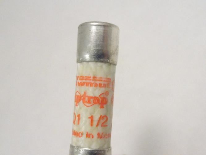Ferraz ATQ1-1/2; Fuse 1-1/2 Amp 500VAC