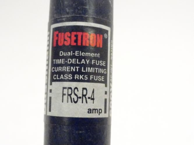 Bussmann FRS-R-4; Fuse; 4 Amp; 600VAC