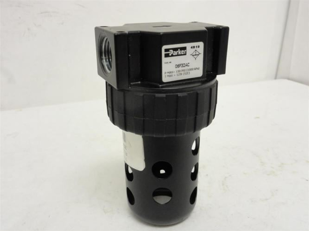 Parker 06F32AC; Pneumatic Filter; 1/2 NPT; 150PSI (No Bowl) Parker 06F32AC; Pneumatic Filter; 1/2 NPT; 150PSI (No Bowl)