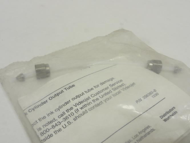 Videojet 356093; Intake Cylinder Output Tube; 6"