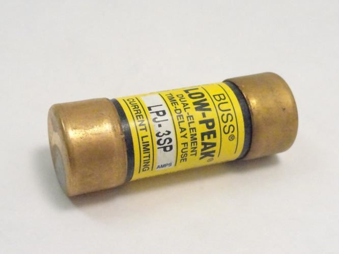 Bussmann LPJ-3SP; Fuse 3 Amp; 600VAC