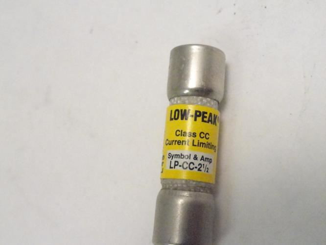 Bussmann LP-CC-2 1/2; Fuse 2-1/2 Amp; 600Vac