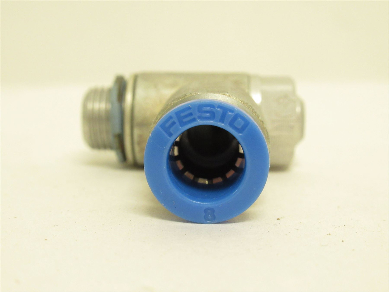 Festo GRLA-1/8-QS-8-D; One-Way Flow Control Valve 193145; 1/8"