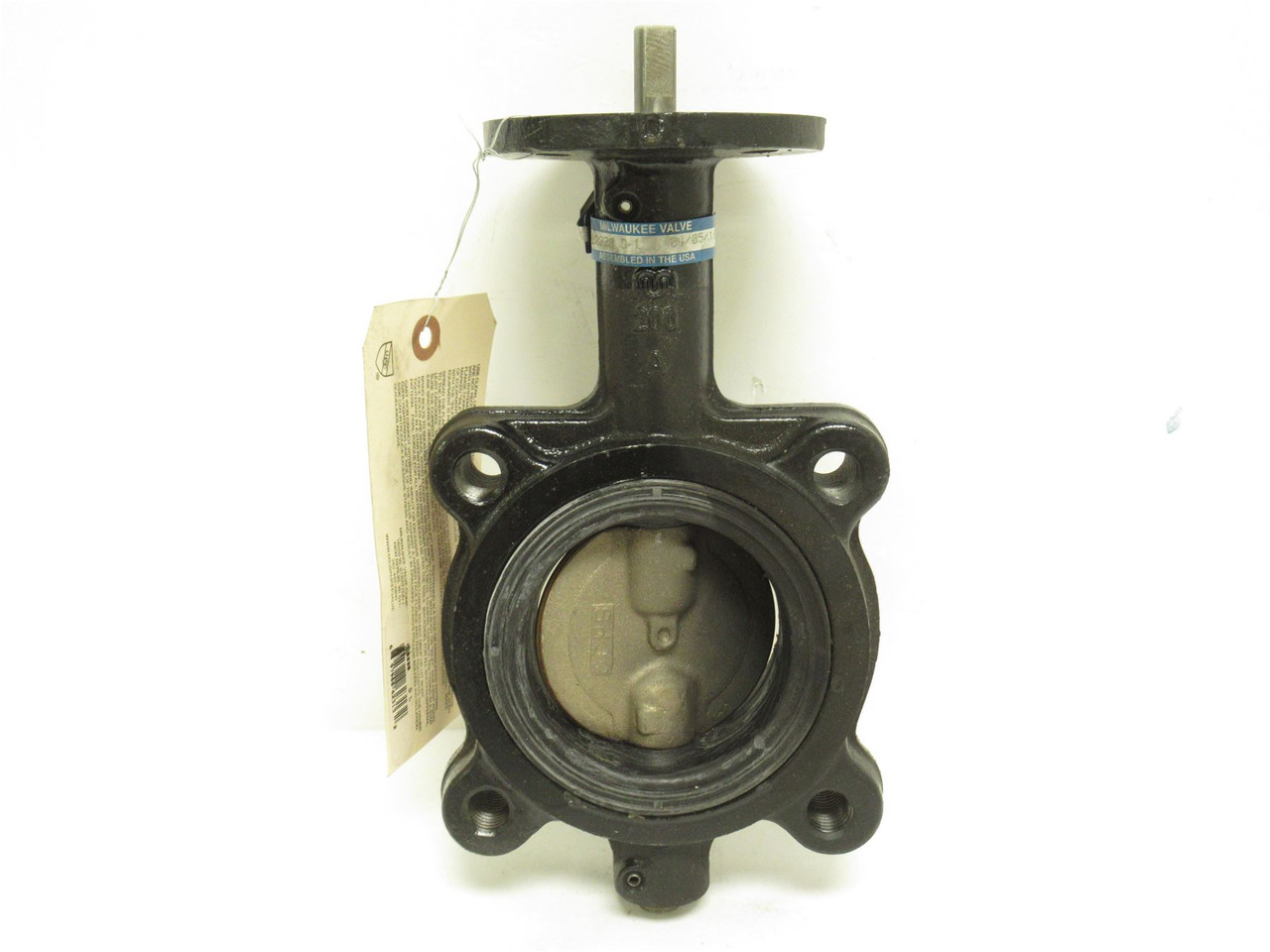 Milwaukee ML223B D L; Lug Style Butterfly Valve; 3"; 200PSI