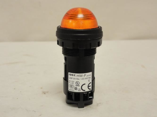 idec HW4P-2FM4-A; Pilot Light; Assembled; Amber; 30V; LED-240V