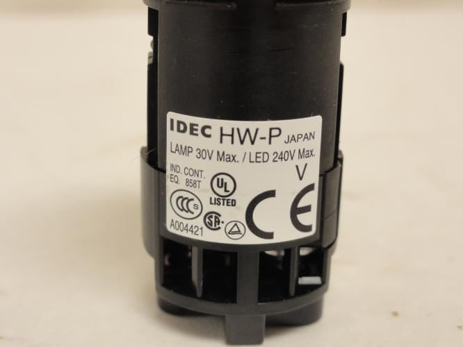 idec HW4P-2FM4-A; Pilot Light; Assembled; Amber; 30V; LED-240V