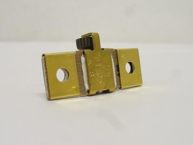 Square D B1.03; Overload Relay Element Series: B