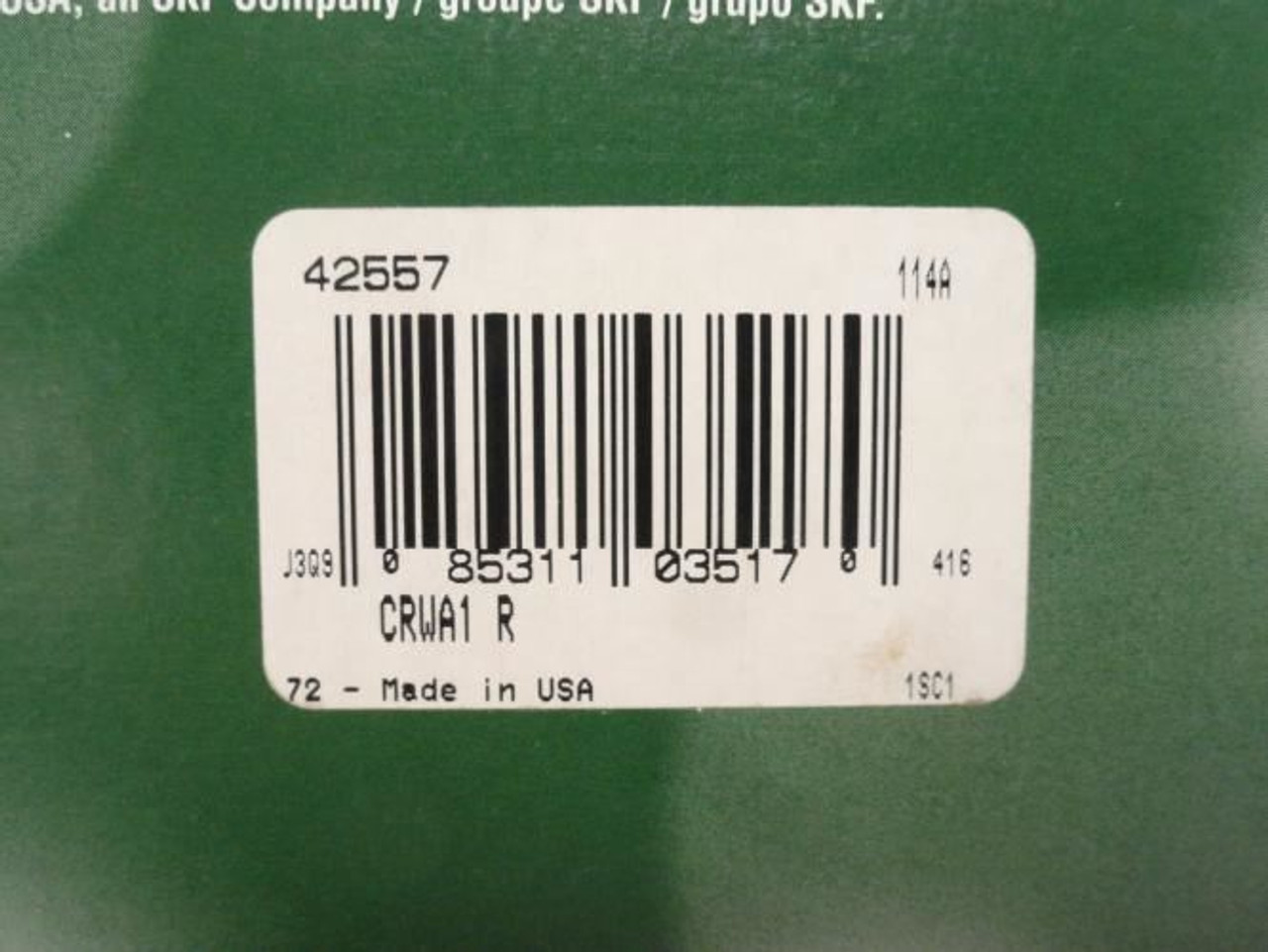 CR 42557; Oil Seal; 4-1/4" ID x 5-5/8" OD x 0.4735" Wide CR 42557; Oil Seal; 4-1/4" ID x 5-5/8" OD x 0.4735" Wide