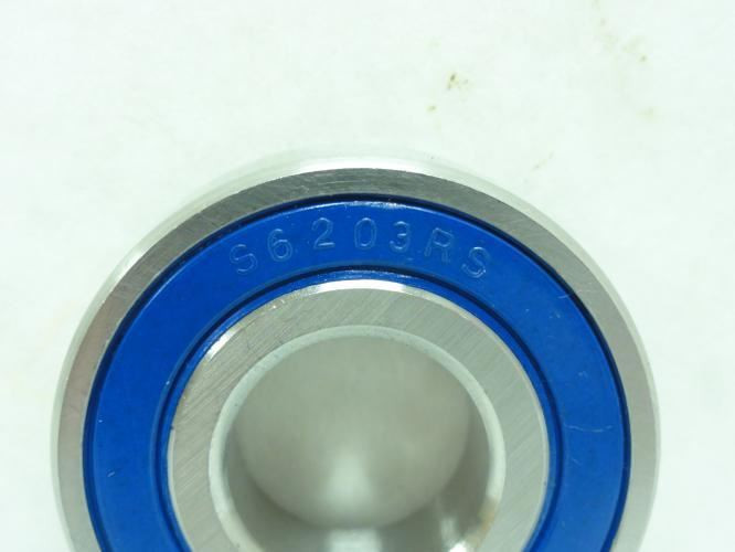 SMT S6203-2RS; Ball Bearing SS; 17mm ID x 40mm OD x 12mm Wide
