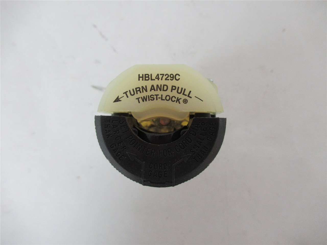 Hubbell HBL4729C; Connector Body 2P 15A 125V  NEMA L5-15R