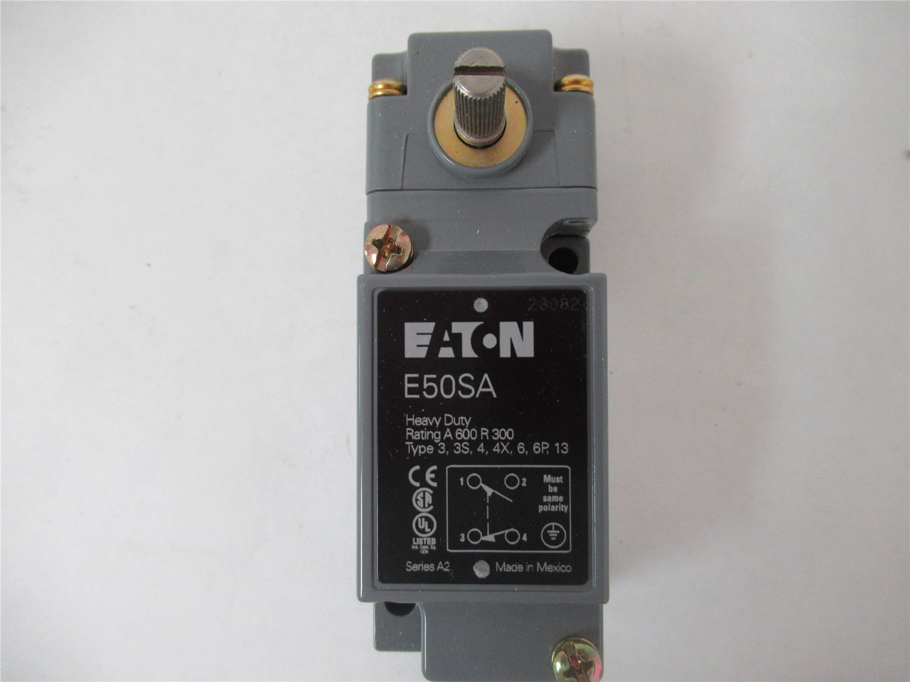 Eaton E50SA;  Limit Switch 10A  600VAC