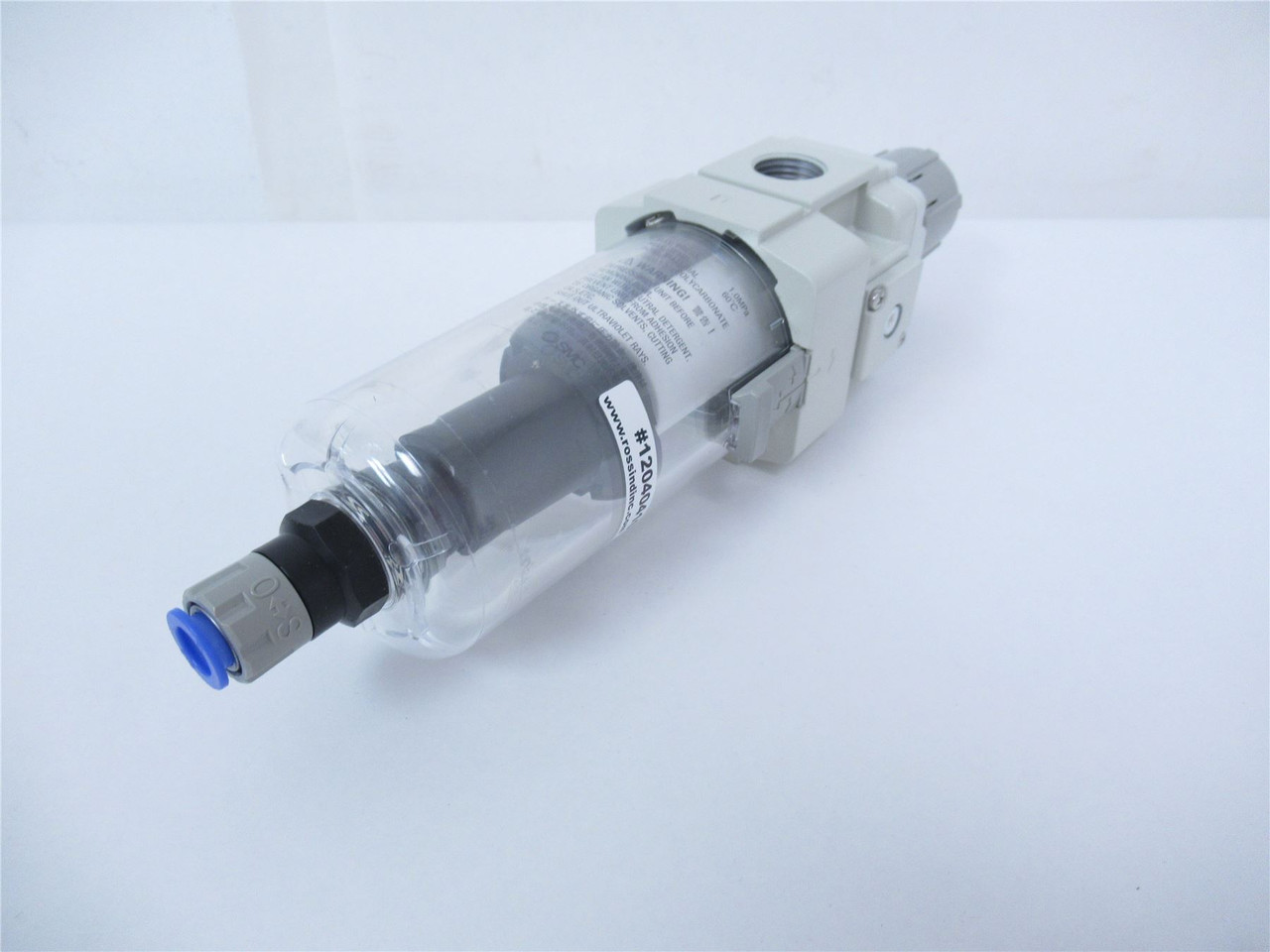 SMC AW40-04C-B; Regulator Mx Pressure 1.0MPa 60Deg C 1/2"Port