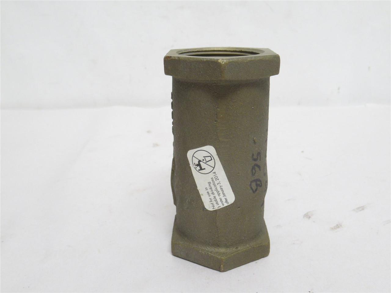 Nibco NL7300B; Bronze Wye Check Valve; 1-1/4NPT; 200PSI CWP