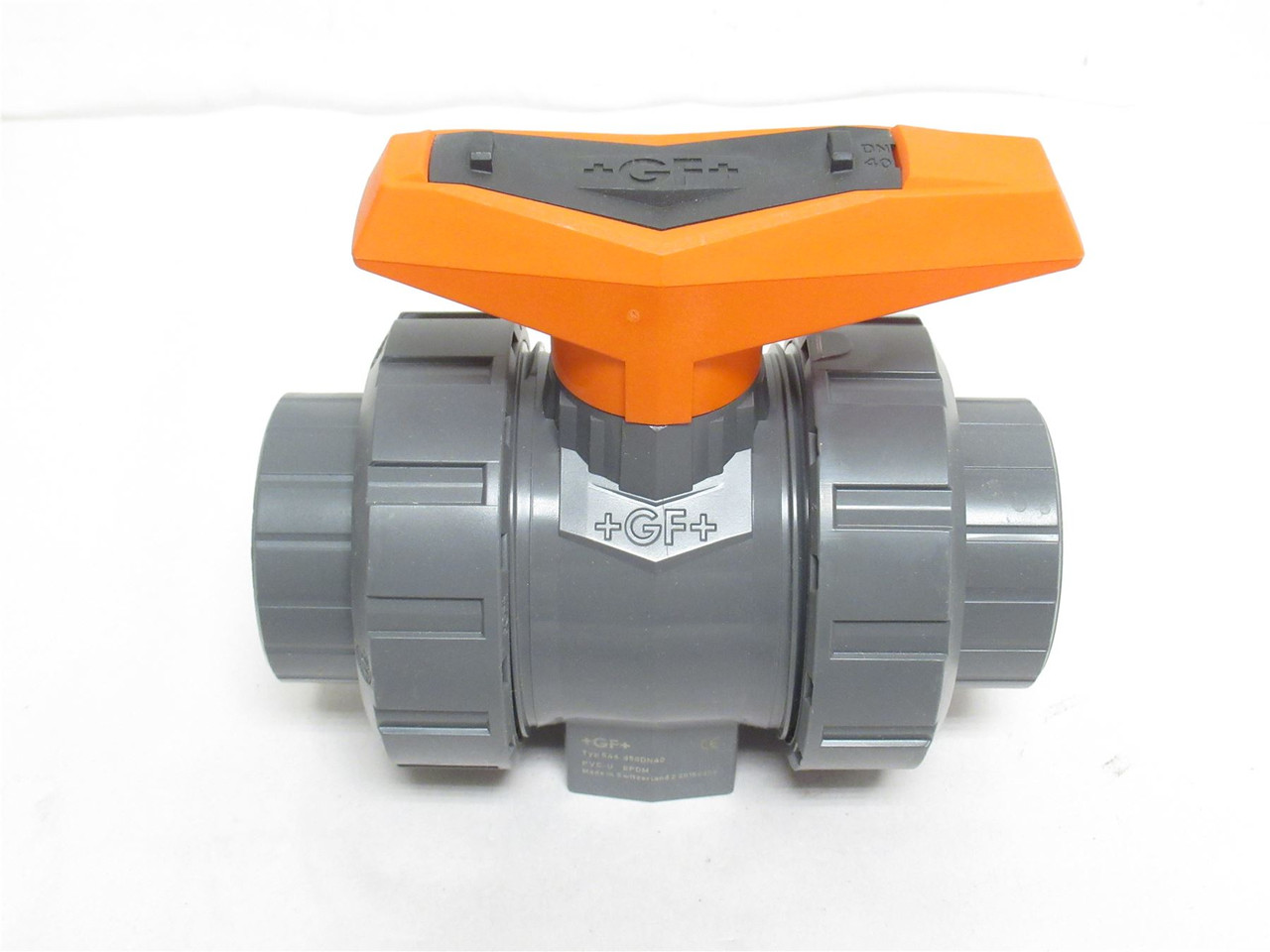 GF 161.546.066; True-Union Metric PVC Ball Valve; 50mm Socket