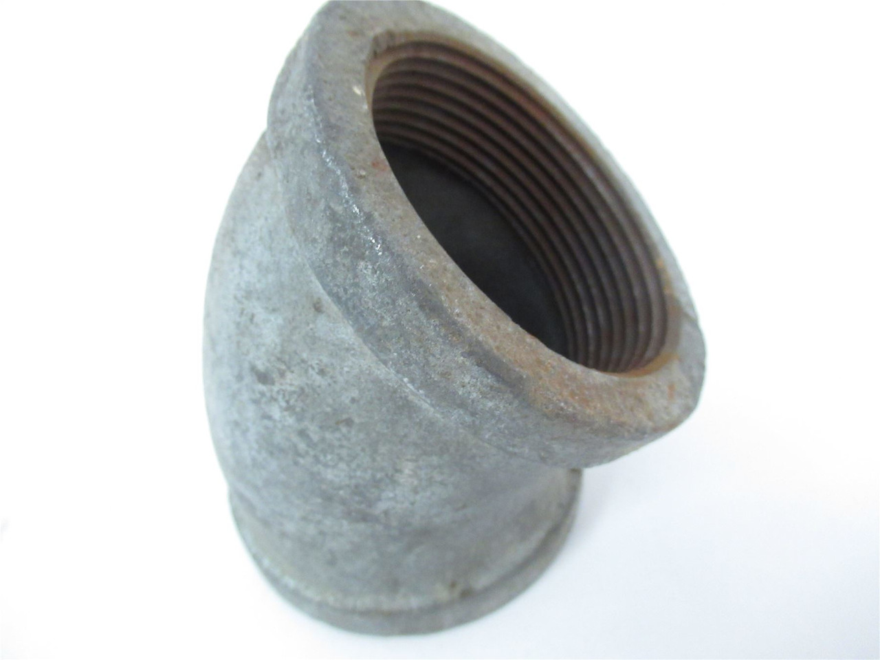 Schimberg MG45212; Galvanized Elbow 2.5"