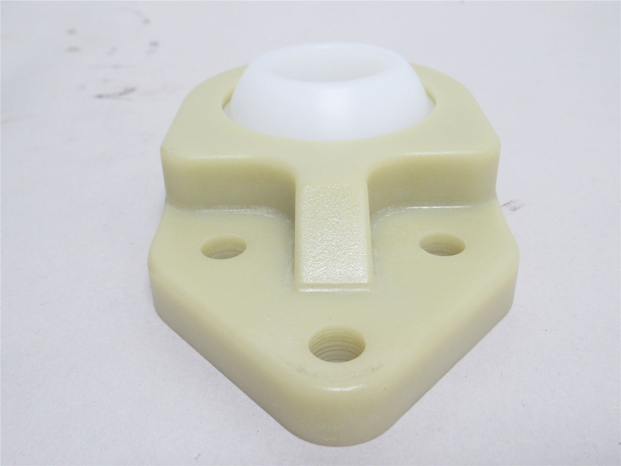 Timken PA3GD5-1-1/4; Poly Flange Bearing; 1-1/4"ID; 3-Bolt