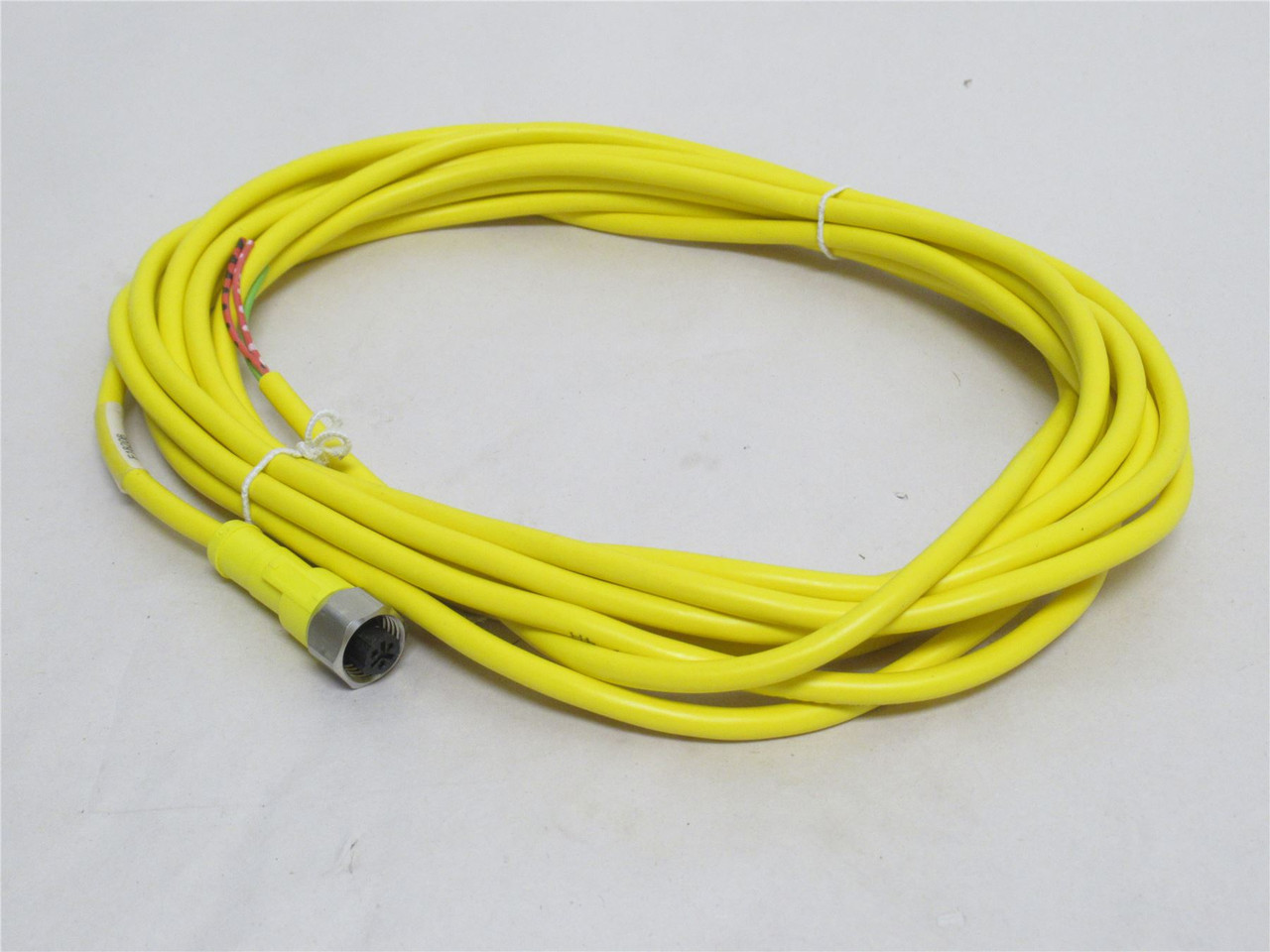 IFM E18206; Female Cordset; 3-Wire; 5m Long; 1/2" Connector