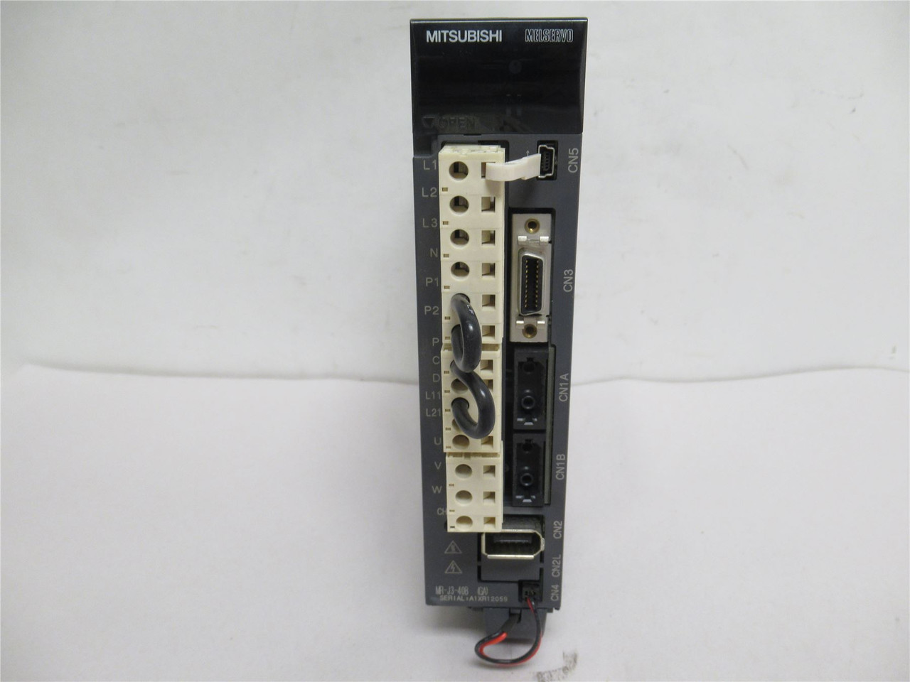 Mitsubishi MR-J3-40B; AC Servo Amplifier 1PH; 200-230VAC; 400W
