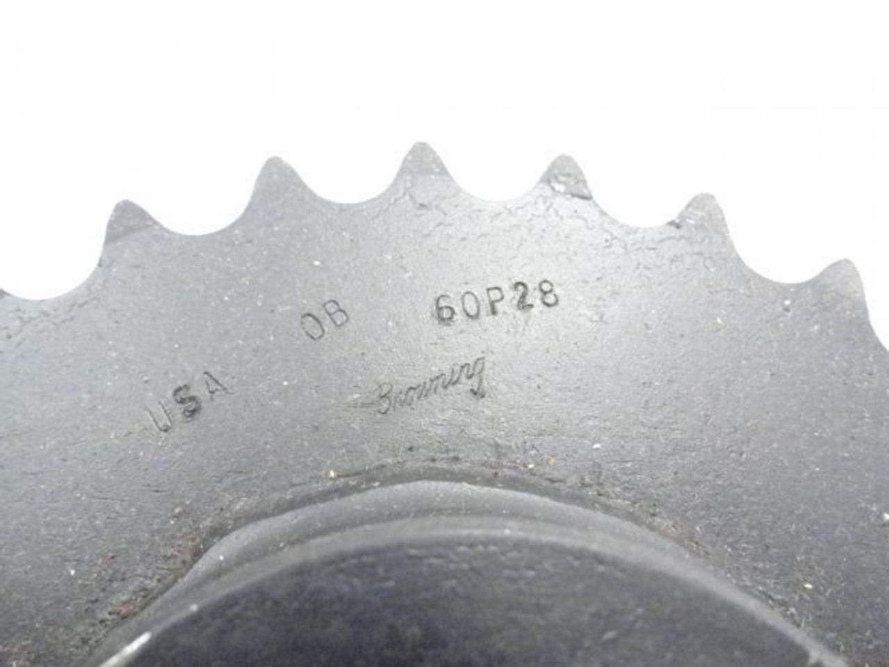 Browning 60P28; Bushed Sprocket. # 60; 28T Browning 60P28; Bushed Sprocket. # 60; 28T