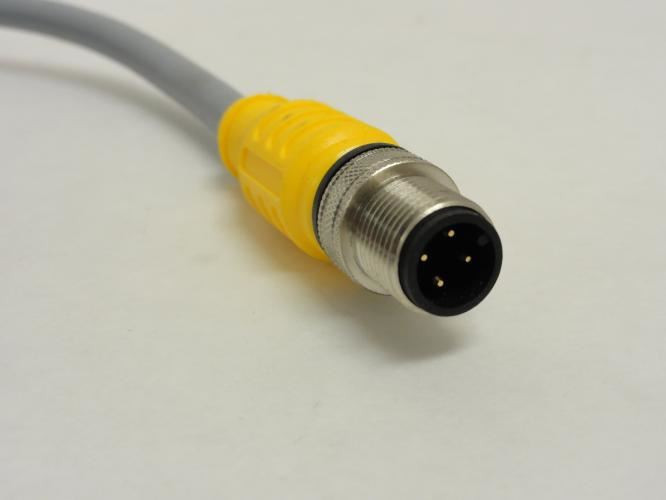 TURCK U-25669; Molded Cordset; Hybrid; 18' Long