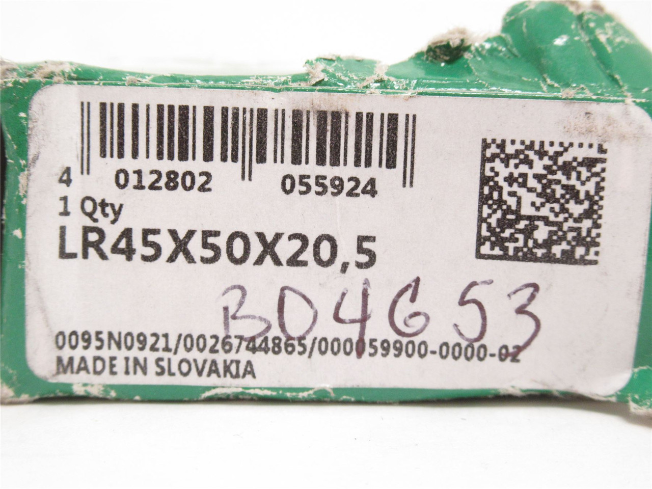 INA LR45X50X20.5; Needle Bearing Inner Ring; 45mmID