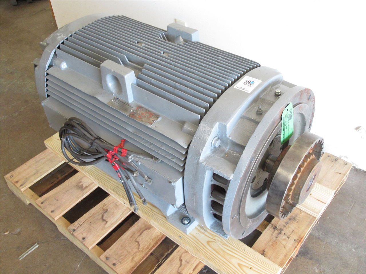 GE 5K449JL2350; AC Motor-Rewind 250HP 460VAC 1780RPM 3PH