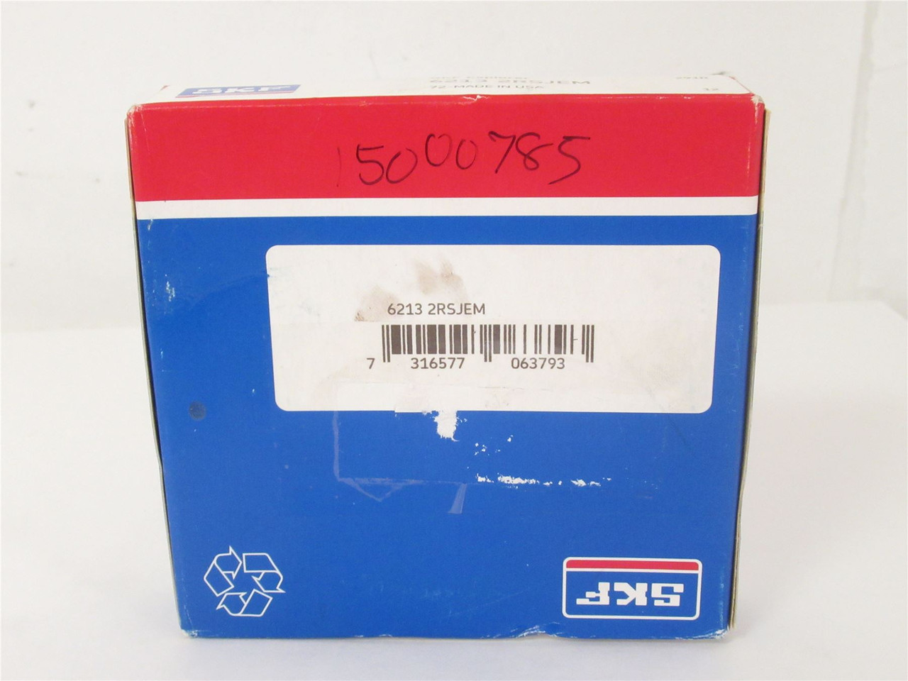 SKF 6213 2RSJEM; Ball Bearing; 65mm ID; 120mm OD; 23mm W SKF 6213 2RSJEM; Ball Bearing; 65mm ID; 120mm OD; 23mm W