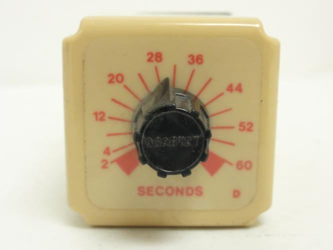 AGASTAT SCCLL022XXADAXA; Timing Relay; 2-60S; 120VAC/DC