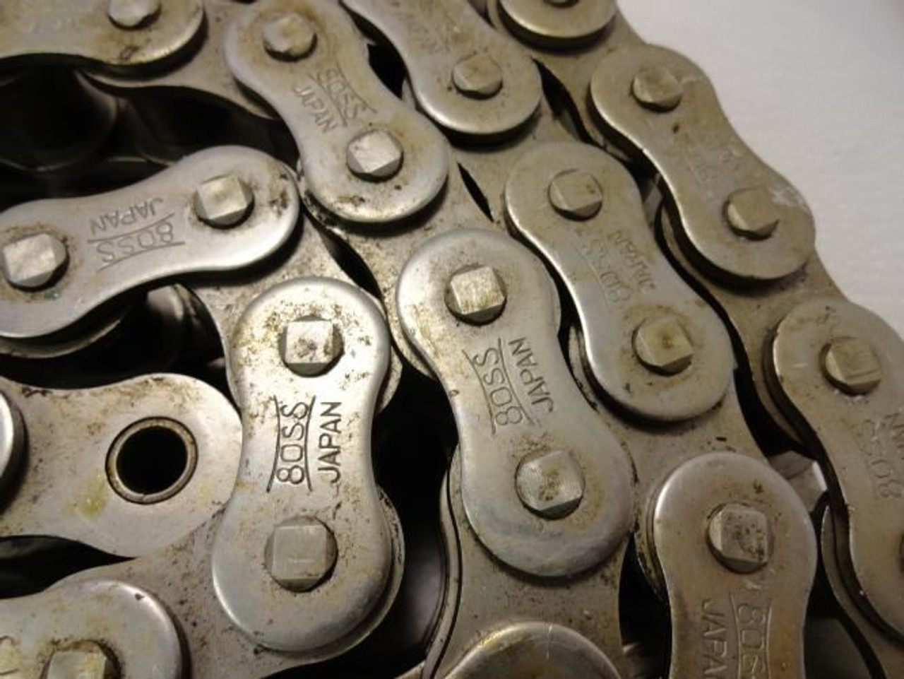 Tsubaki 80SS-2; Double Strand Roller Chain # 80 SS Tsubaki 80SS-2; Double Strand Roller Chain # 80 SS