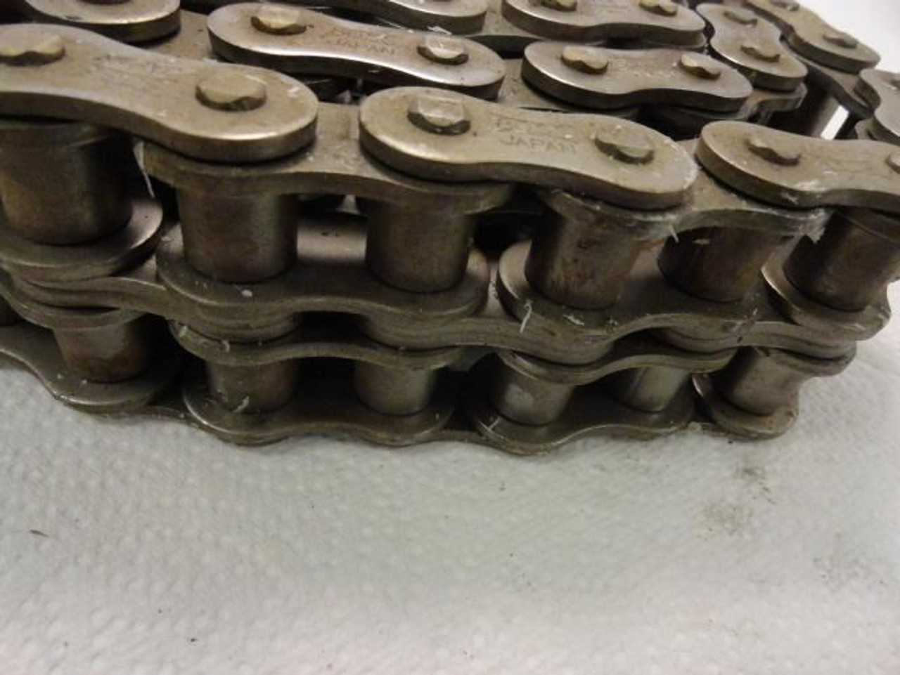 Tsubaki 80SS-2; Double Strand Roller Chain # 80 SS Tsubaki 80SS-2; Double Strand Roller Chain # 80 SS
