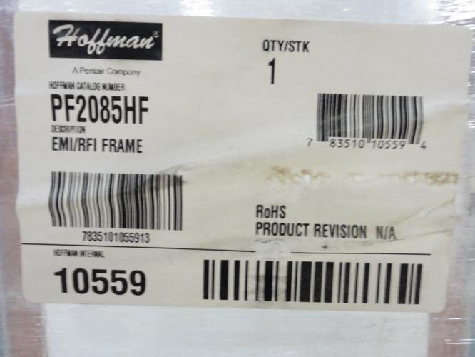 Hoffman PF2085HF; Modular EMC Frame; Single Bay