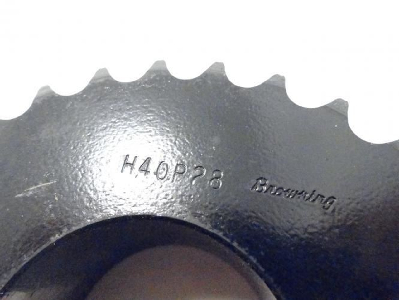 Browning H40P28; Bushed Sprocket # 40; 28T Hardened Teeth Browning H40P28; Bushed Sprocket # 40; 28T Hardened Teeth